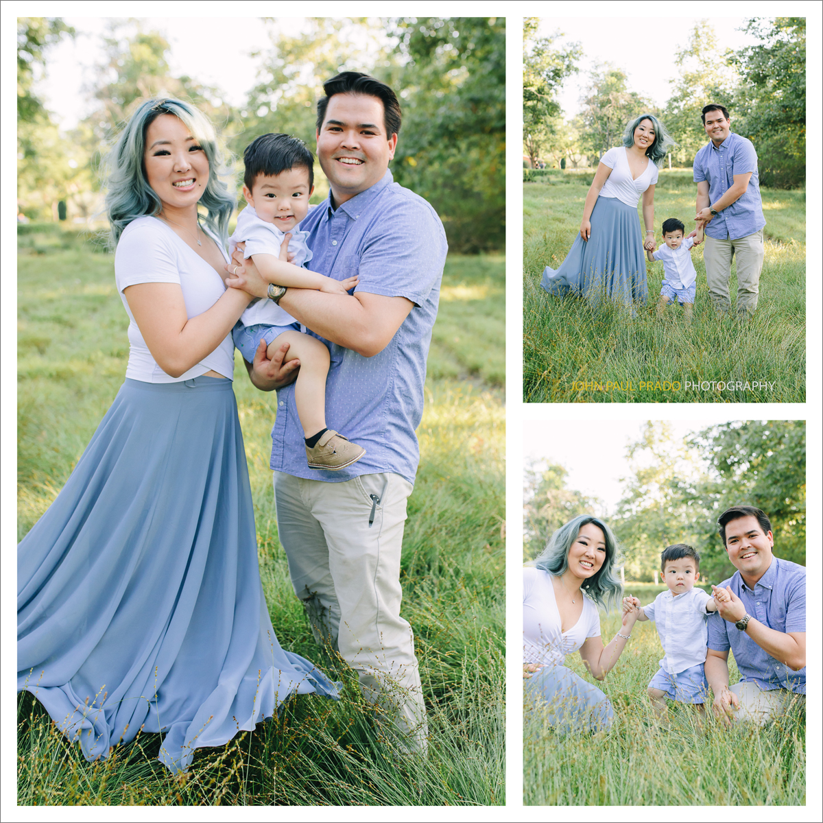 family of 3 pictures session