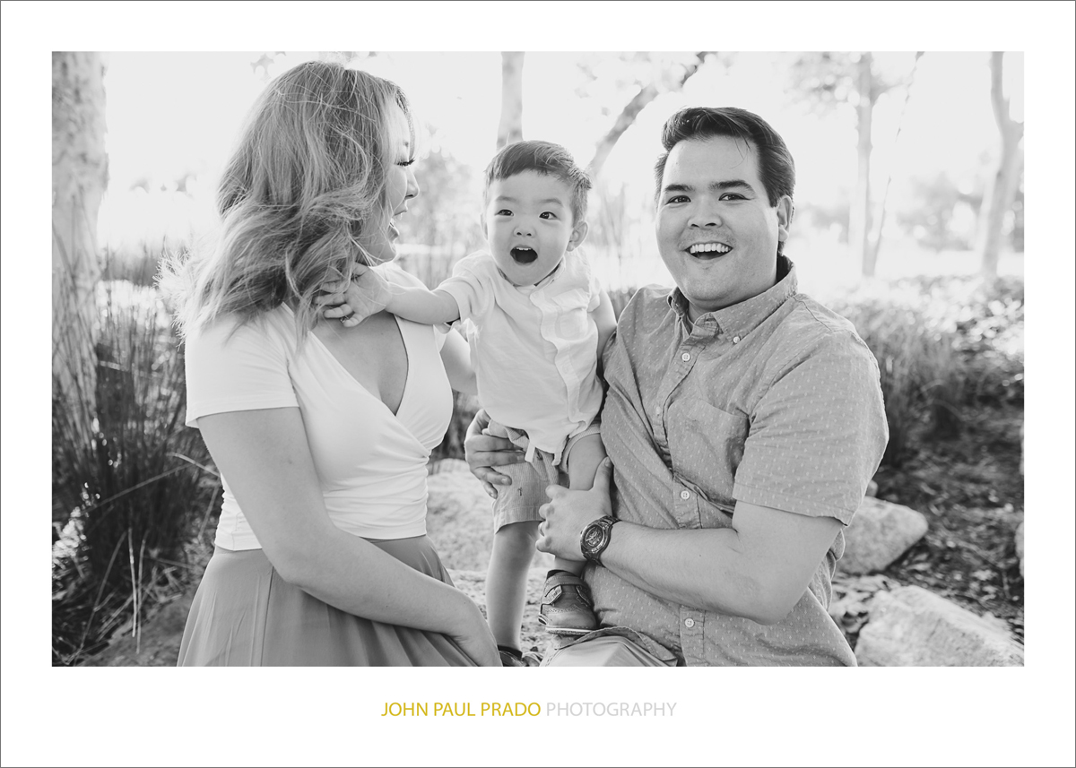 big smiles and laughs for this family session